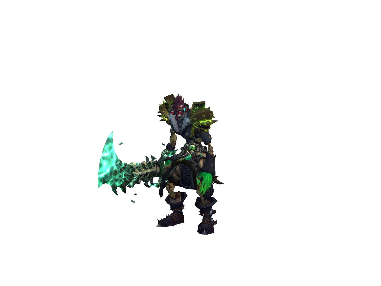 Sidelich 3D character render