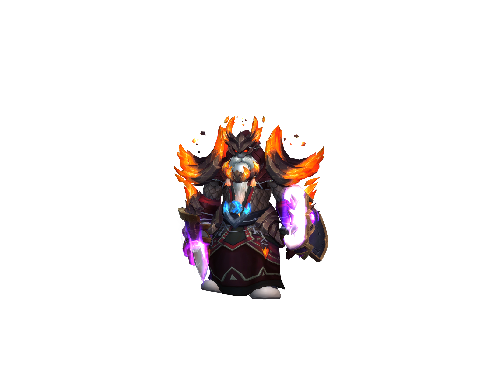 Aodh 3D character render