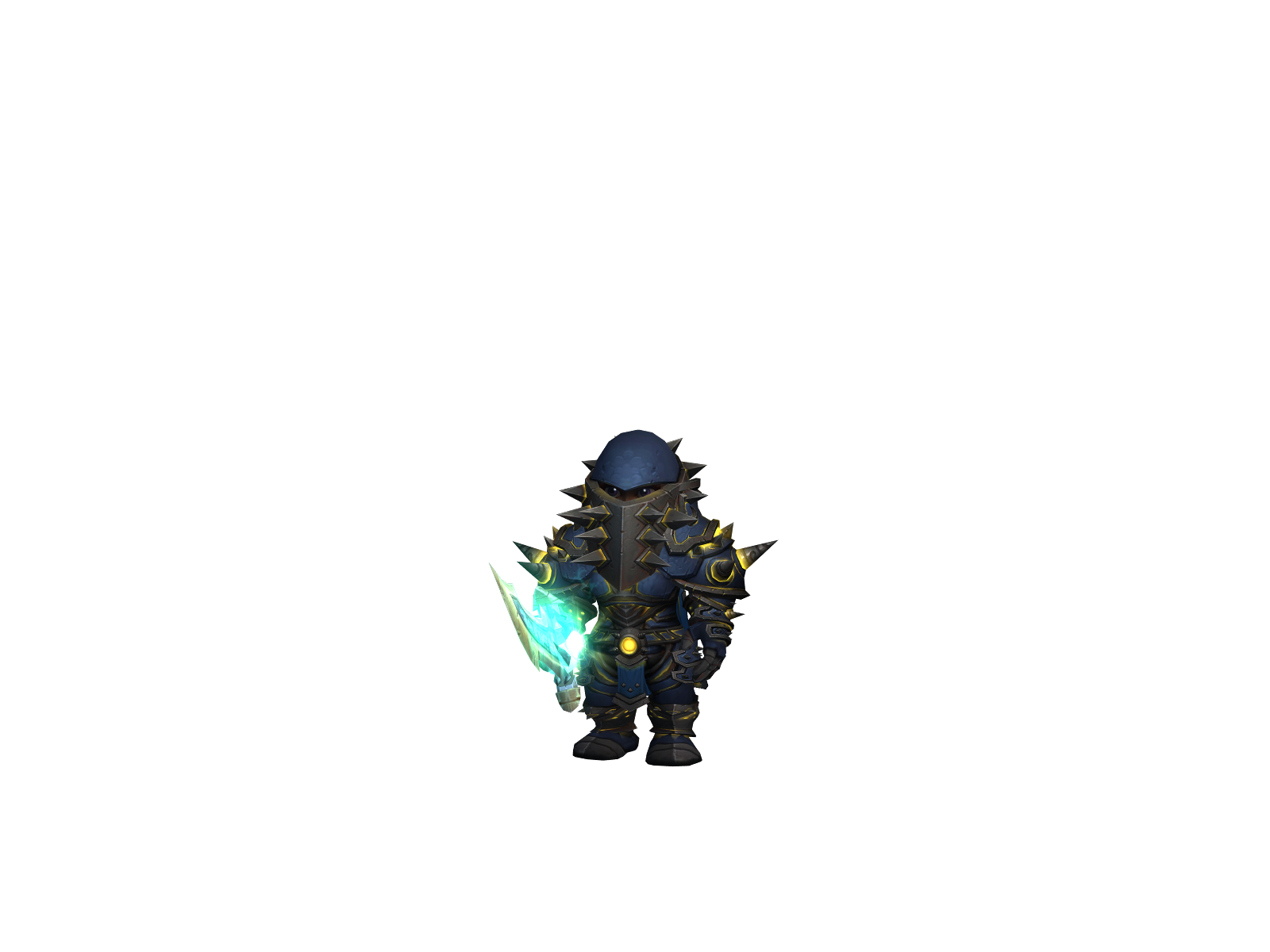 Shore 3D character render