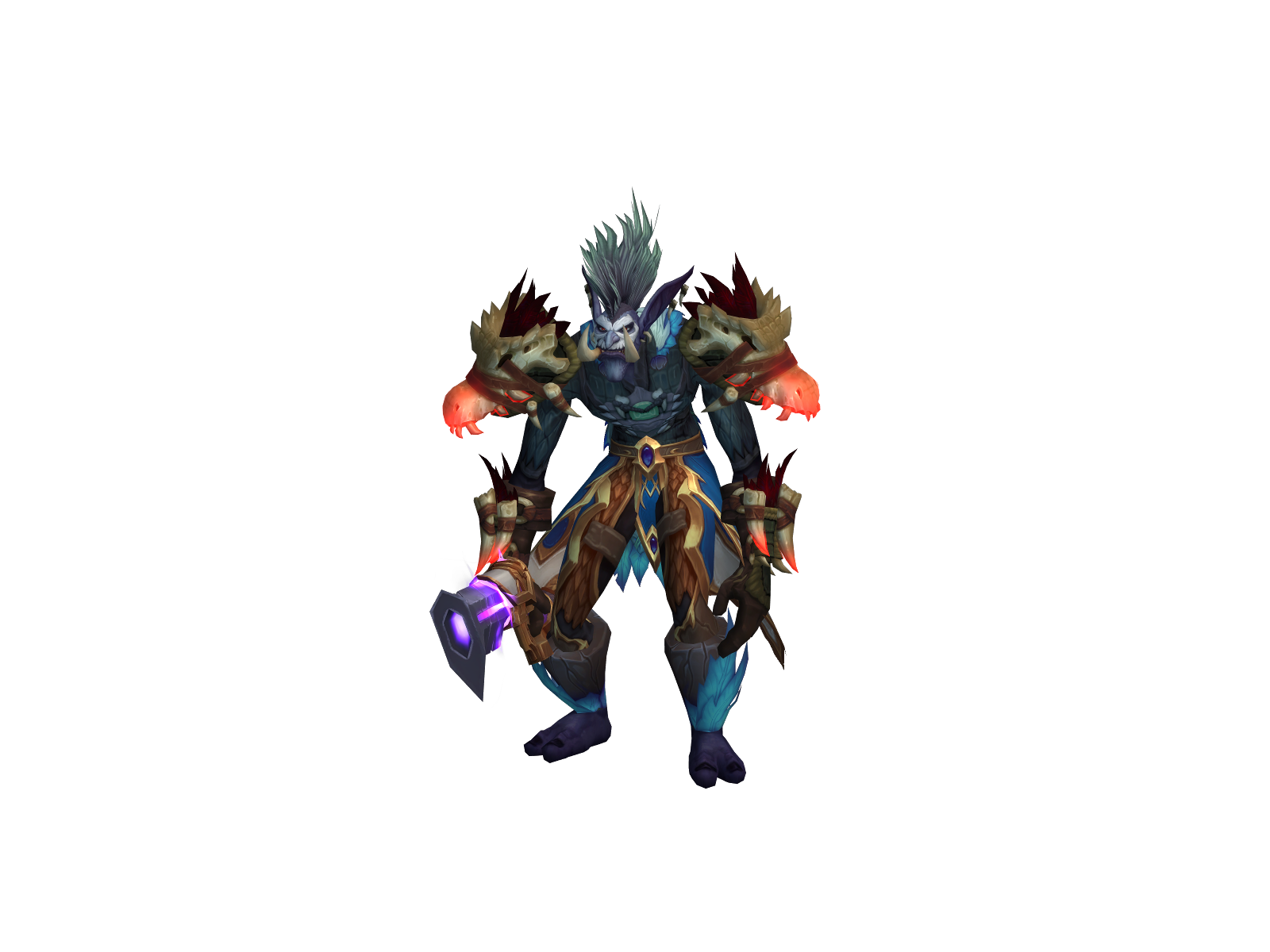 Hiso 3D character render