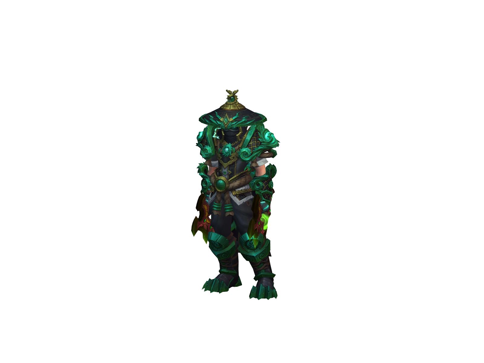 Benshu 3D character render
