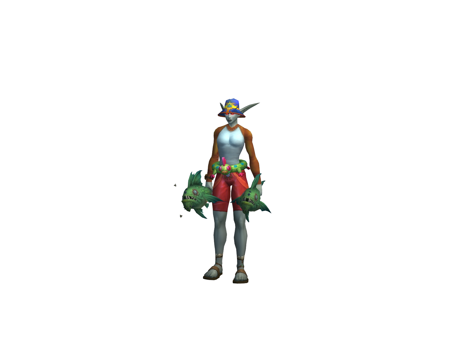 Outdoorhippo 3D character render