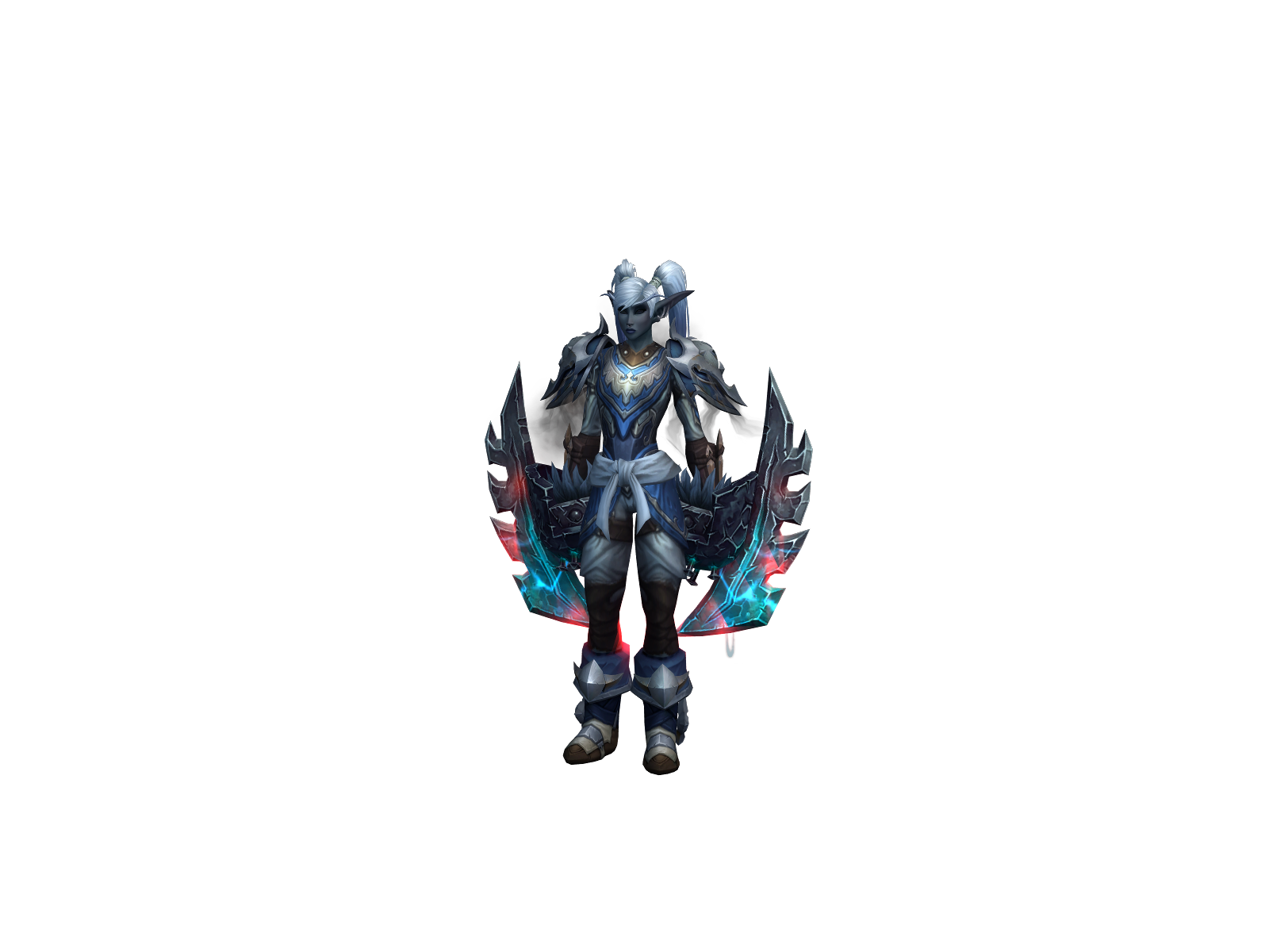 Quietknife 3D character render