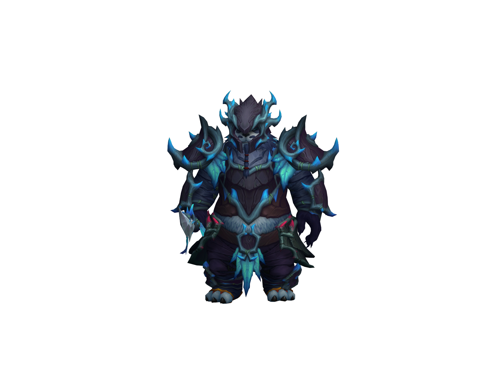 Bearbonez 3D character render