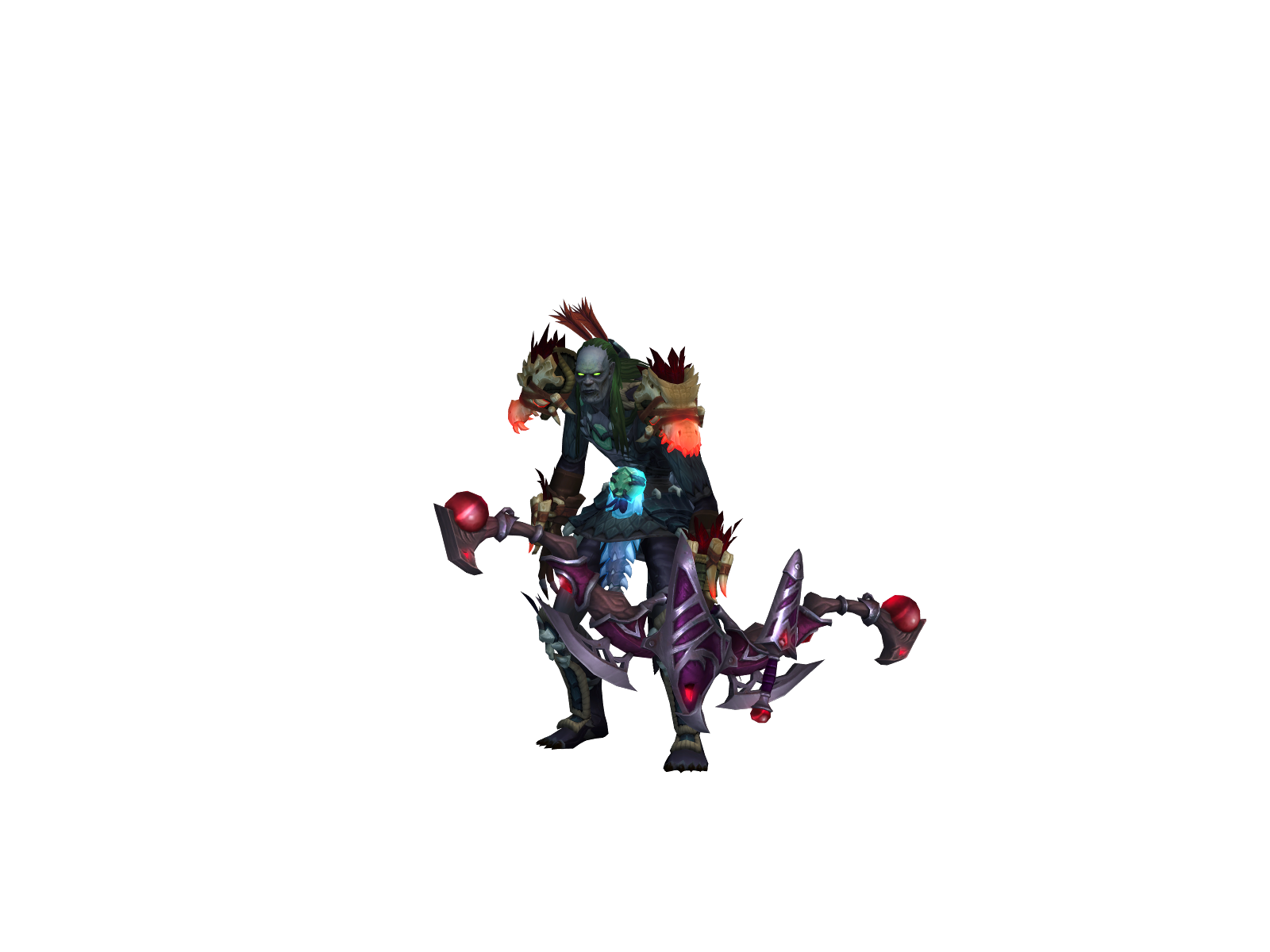 Keranus 3D character render