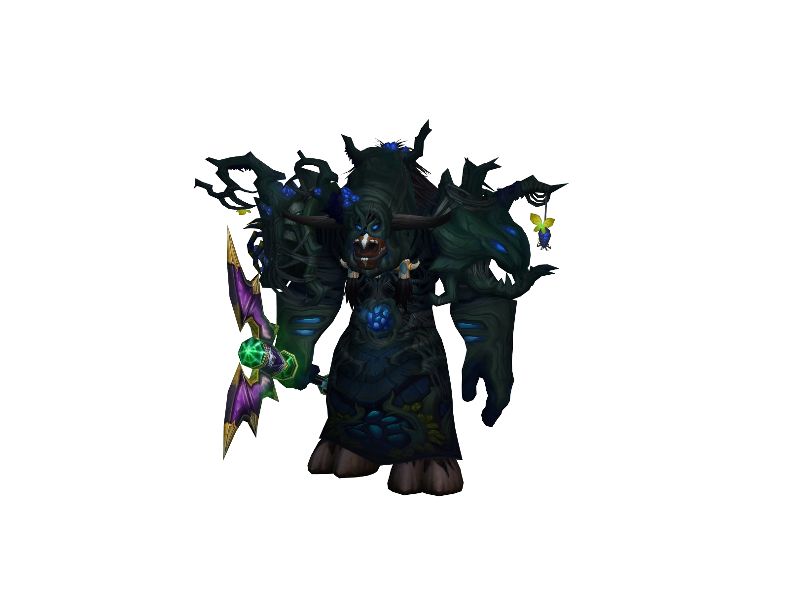 Foolio 3D character render