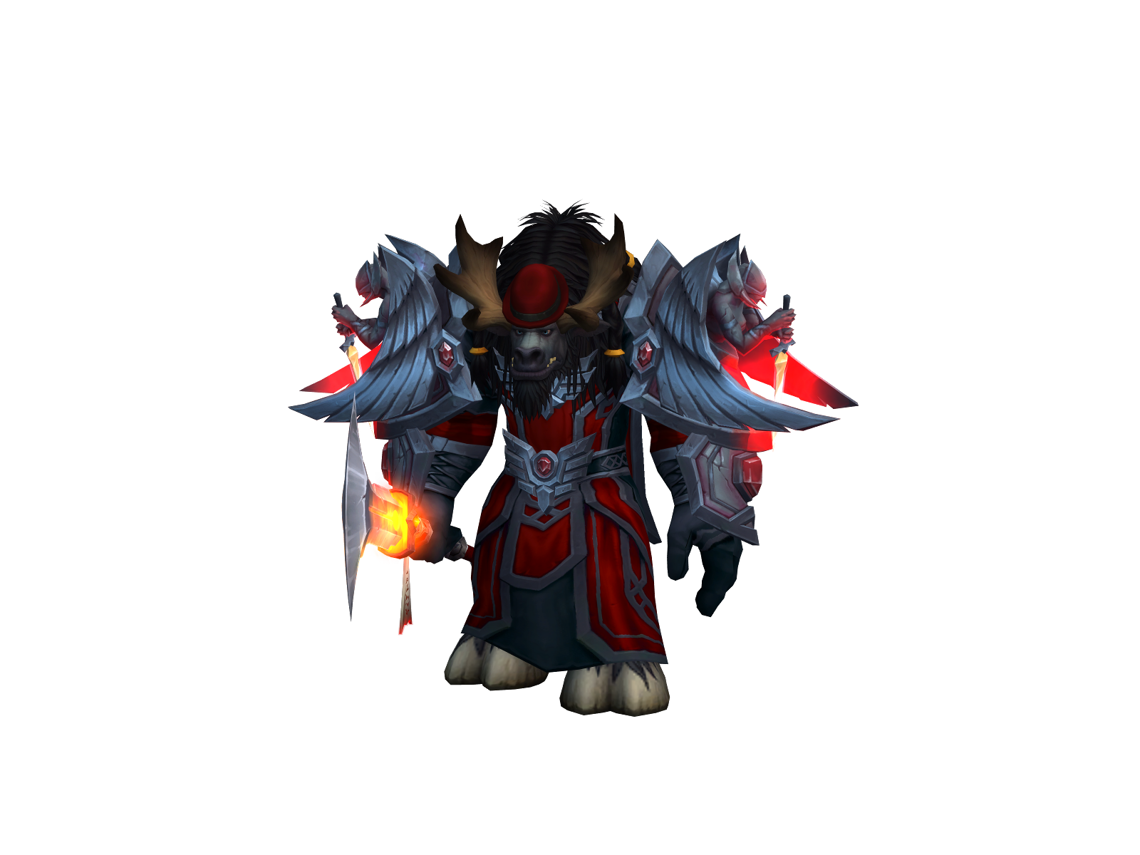 Fatchud 3D character render