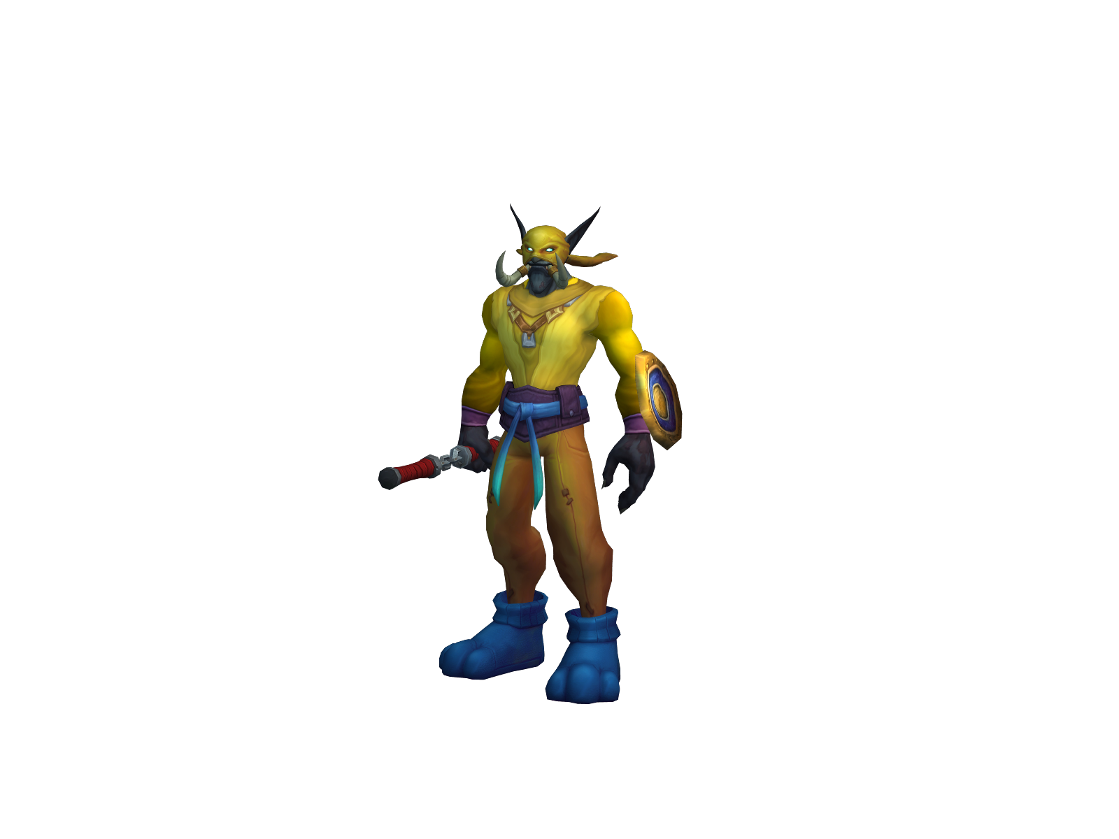 Indeloc 3D character render