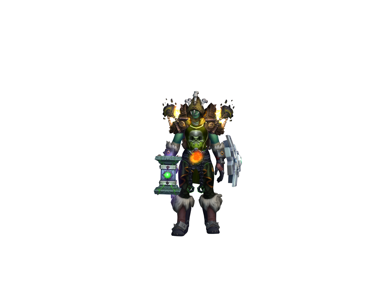 Alderjinn 3D character render