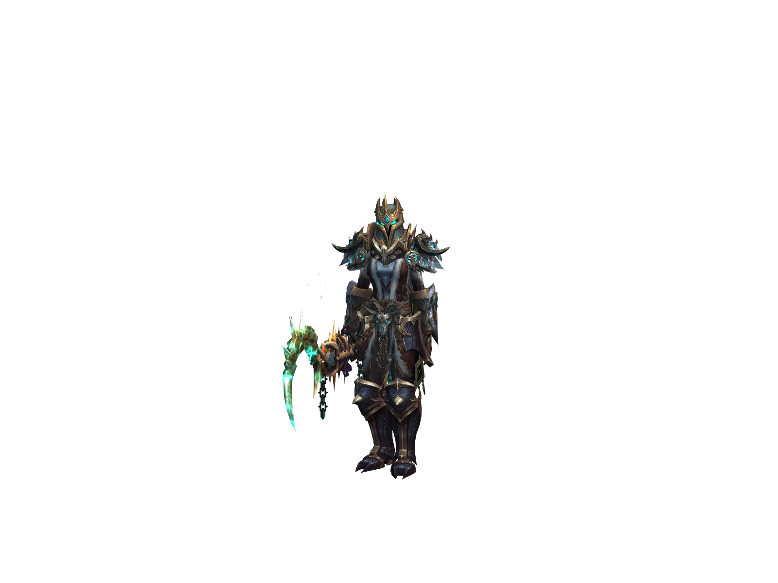 Adrenath 3D character render