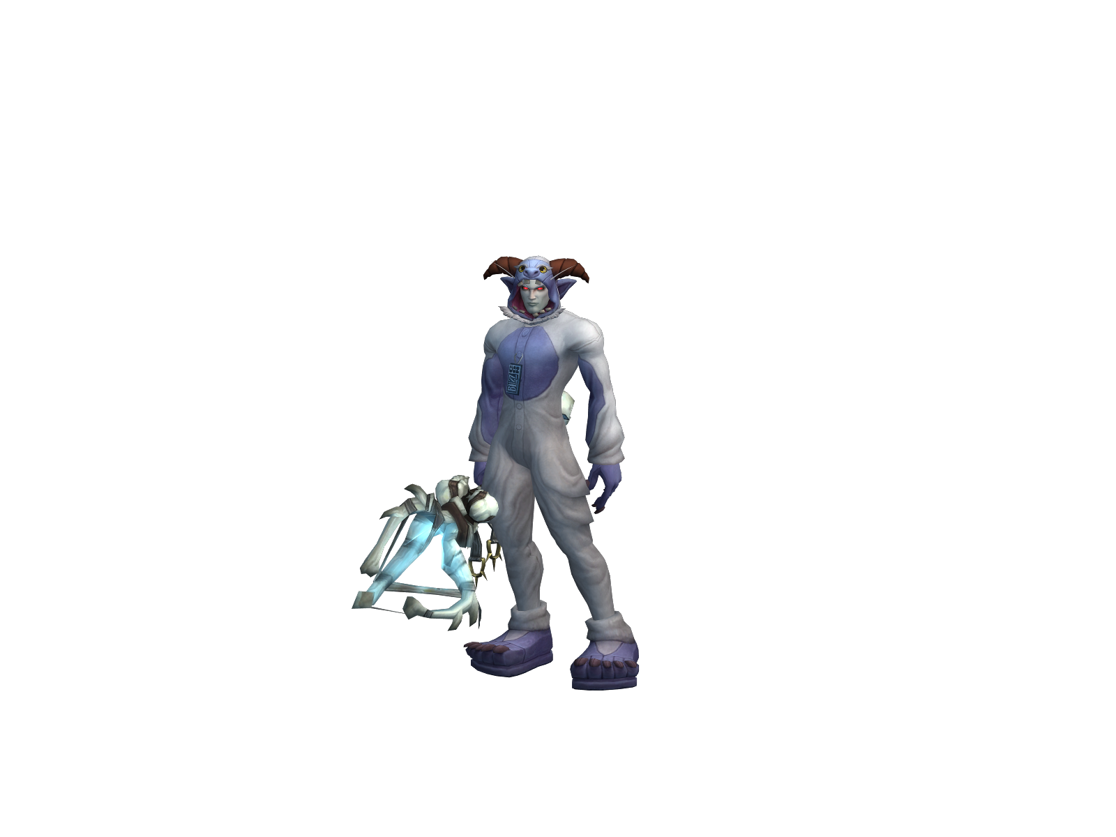 Meow 3D character render
