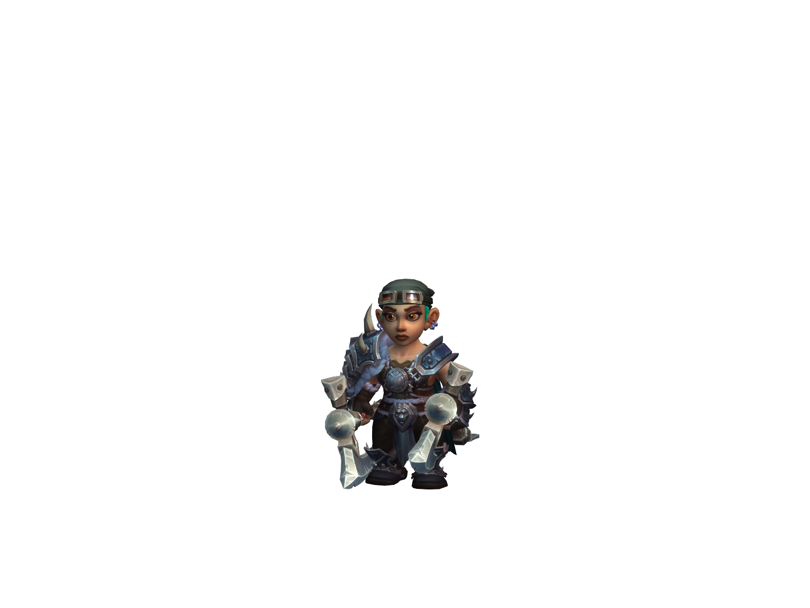 Letsbefriend 3D character render
