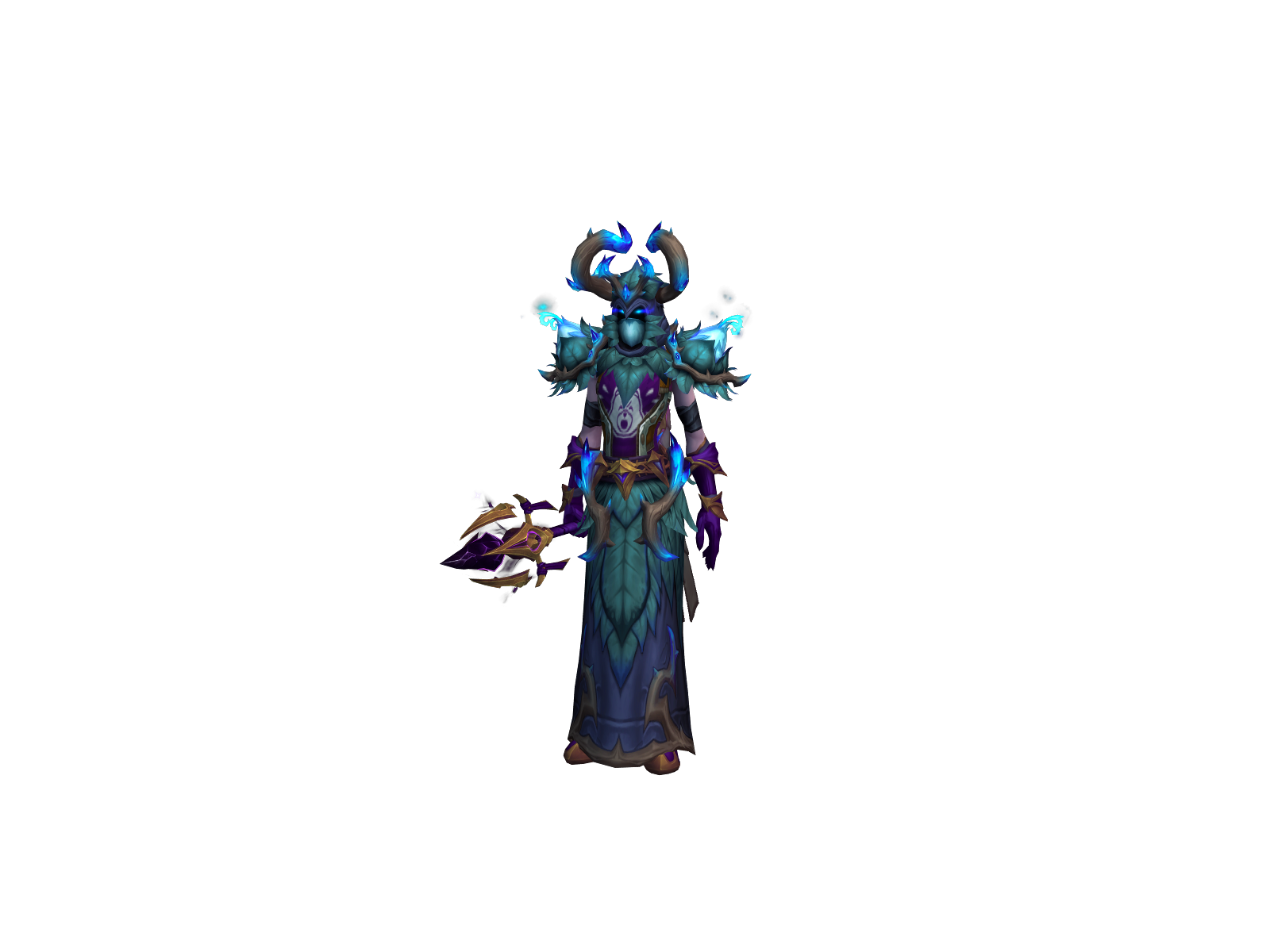 Dvour 3D character render