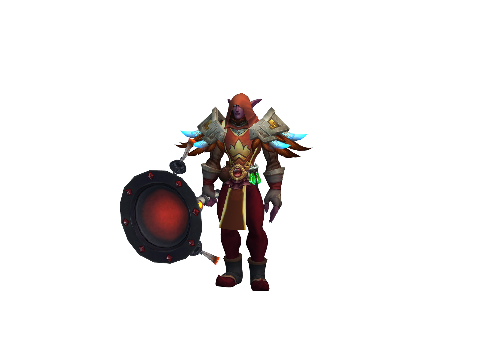 Illefrost 3D character render