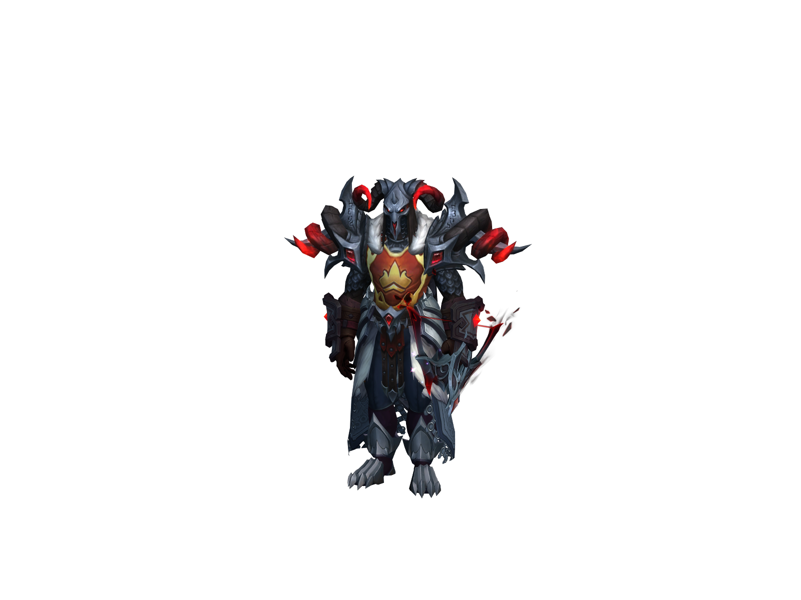 Shadowarrow 3D character render