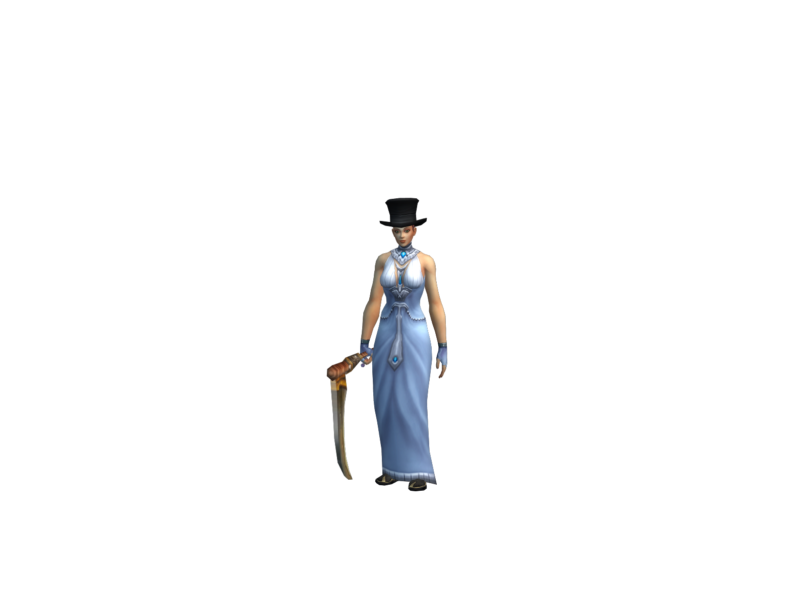 Tightnspank 3D character render