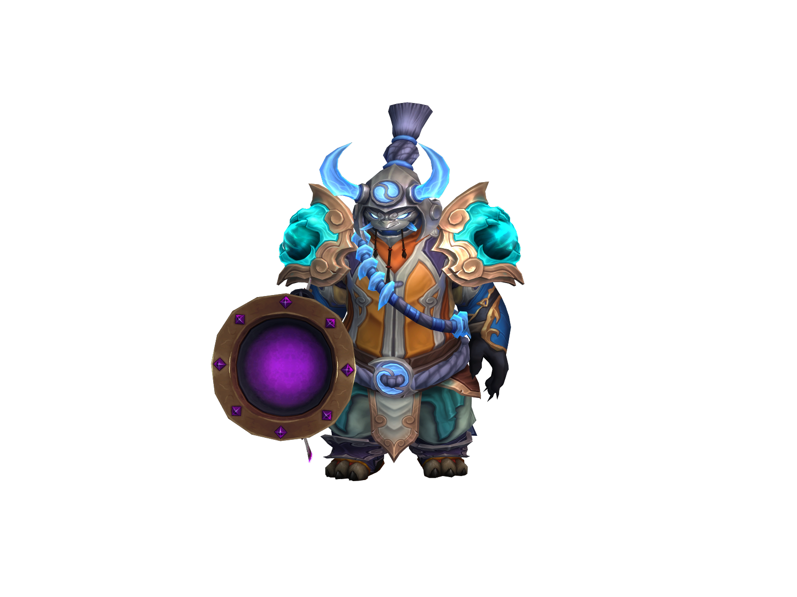 Itschad 3D character render