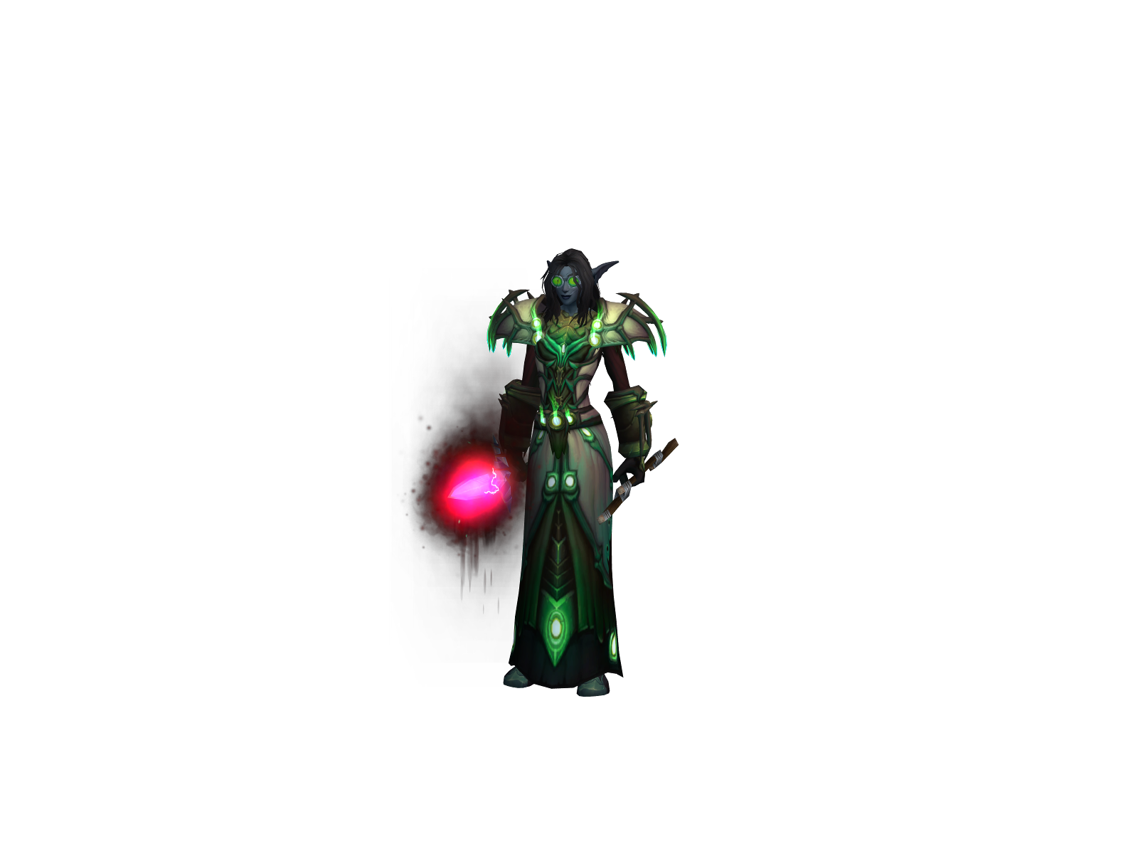 Discpriest 3D character render
