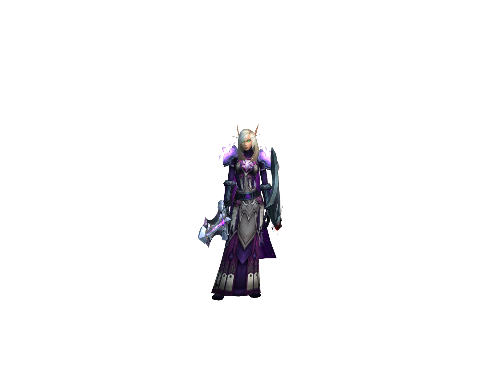 Fellyne 3D character render