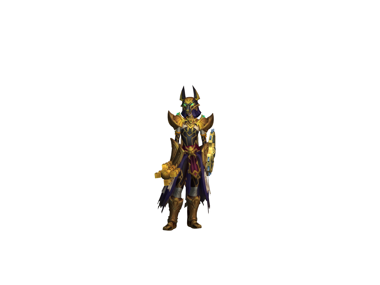 Benevolencé 3D character render