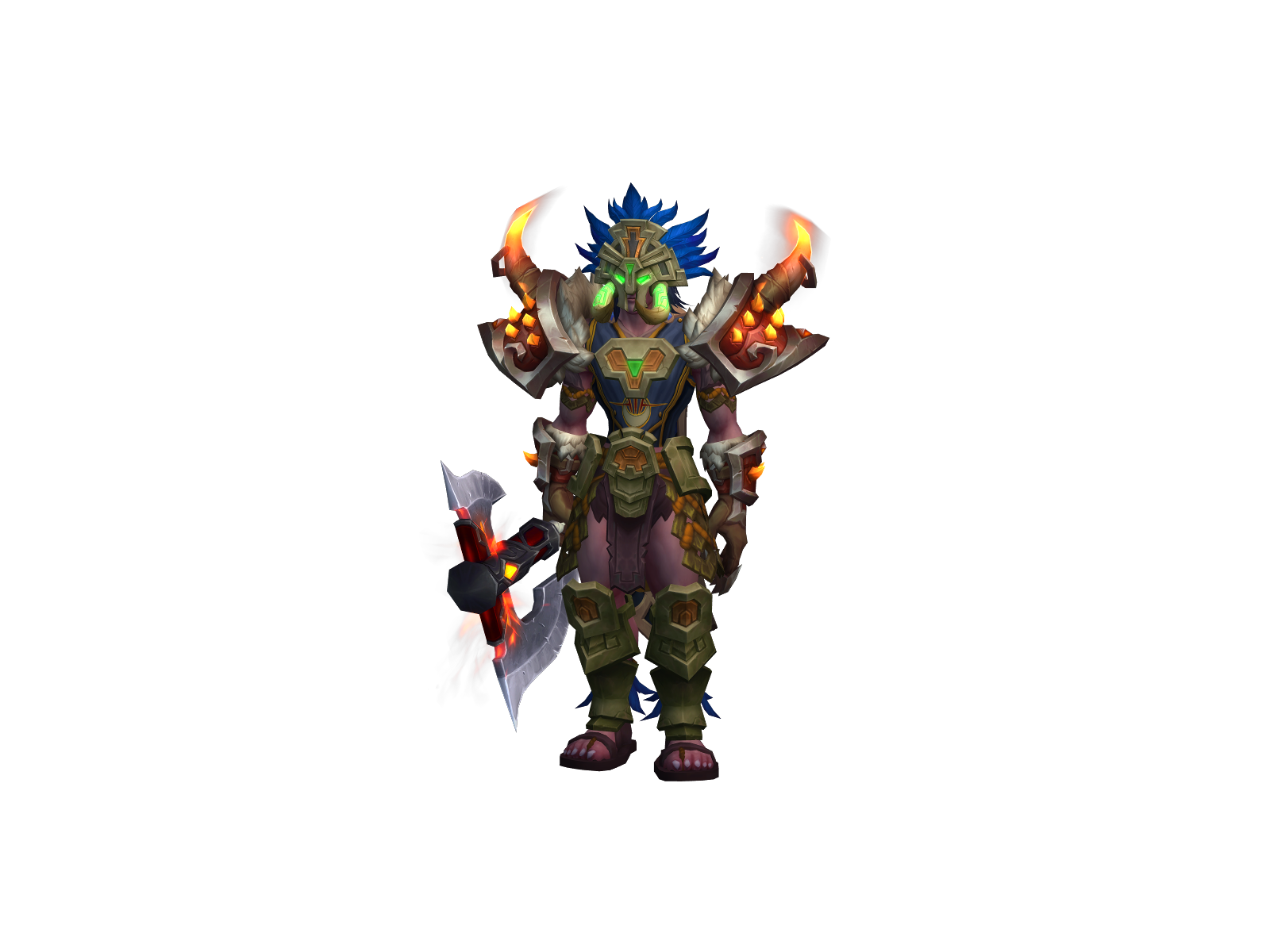 Mecrazyeyes 3D character render
