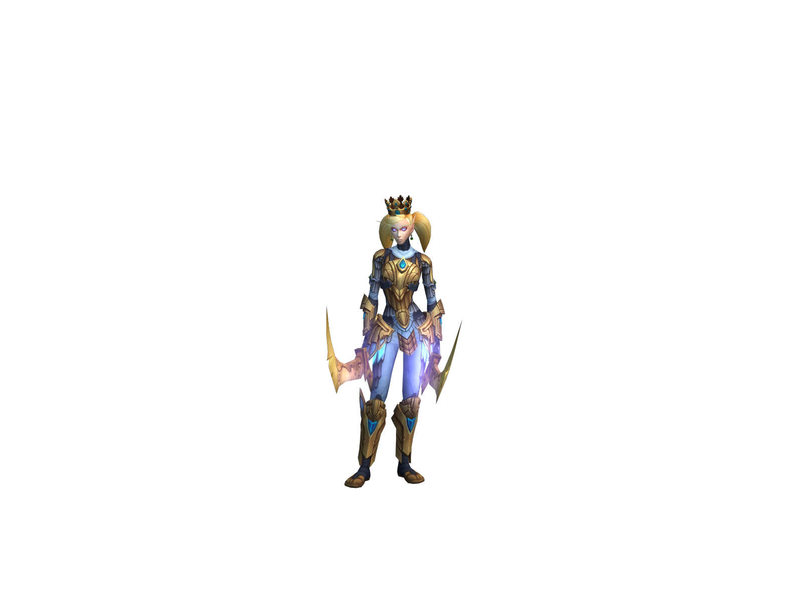 Feets 3D character render