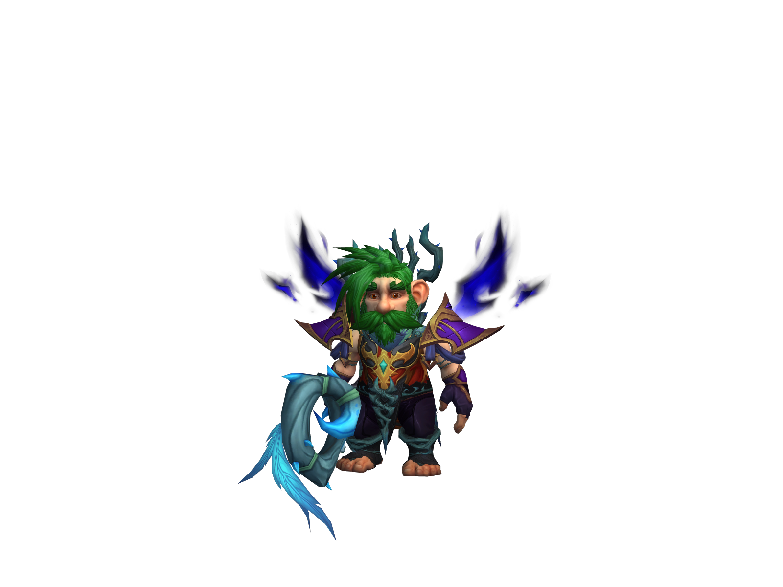 Gidger 3D character render