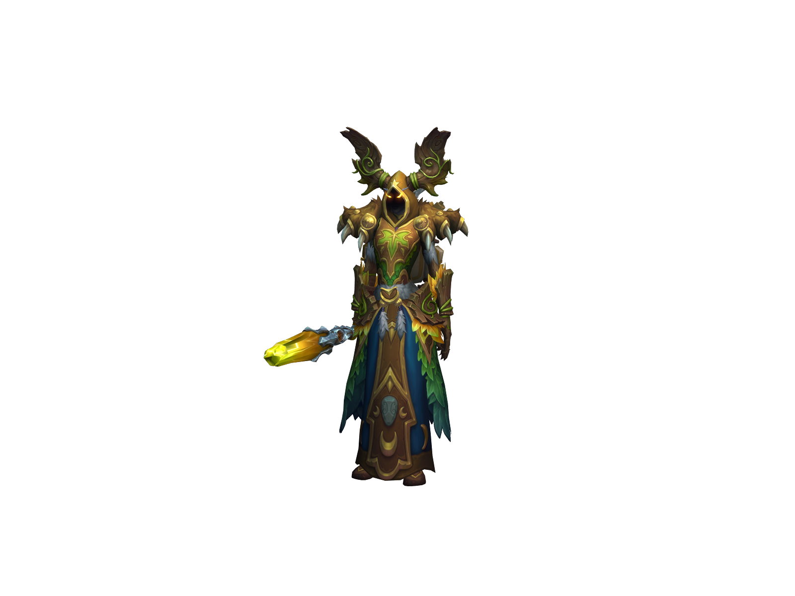 Whitemaul 3D character render