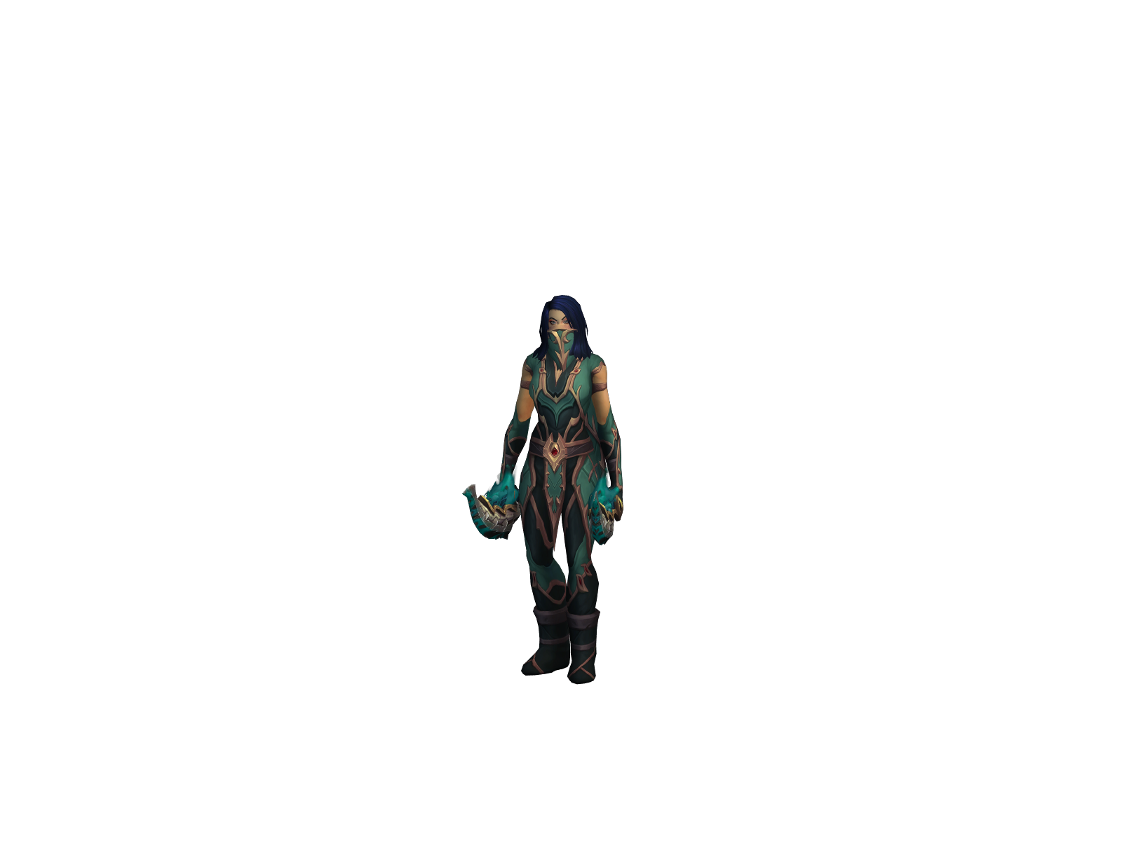 Bristianna 3D character render