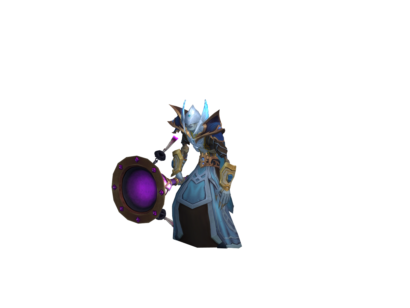 Morvain 3D character render