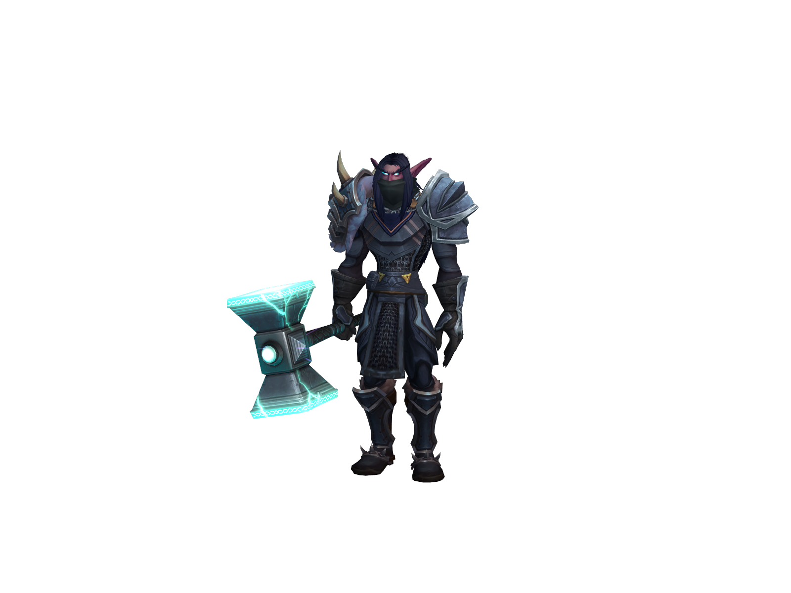 Illebor 3D character render