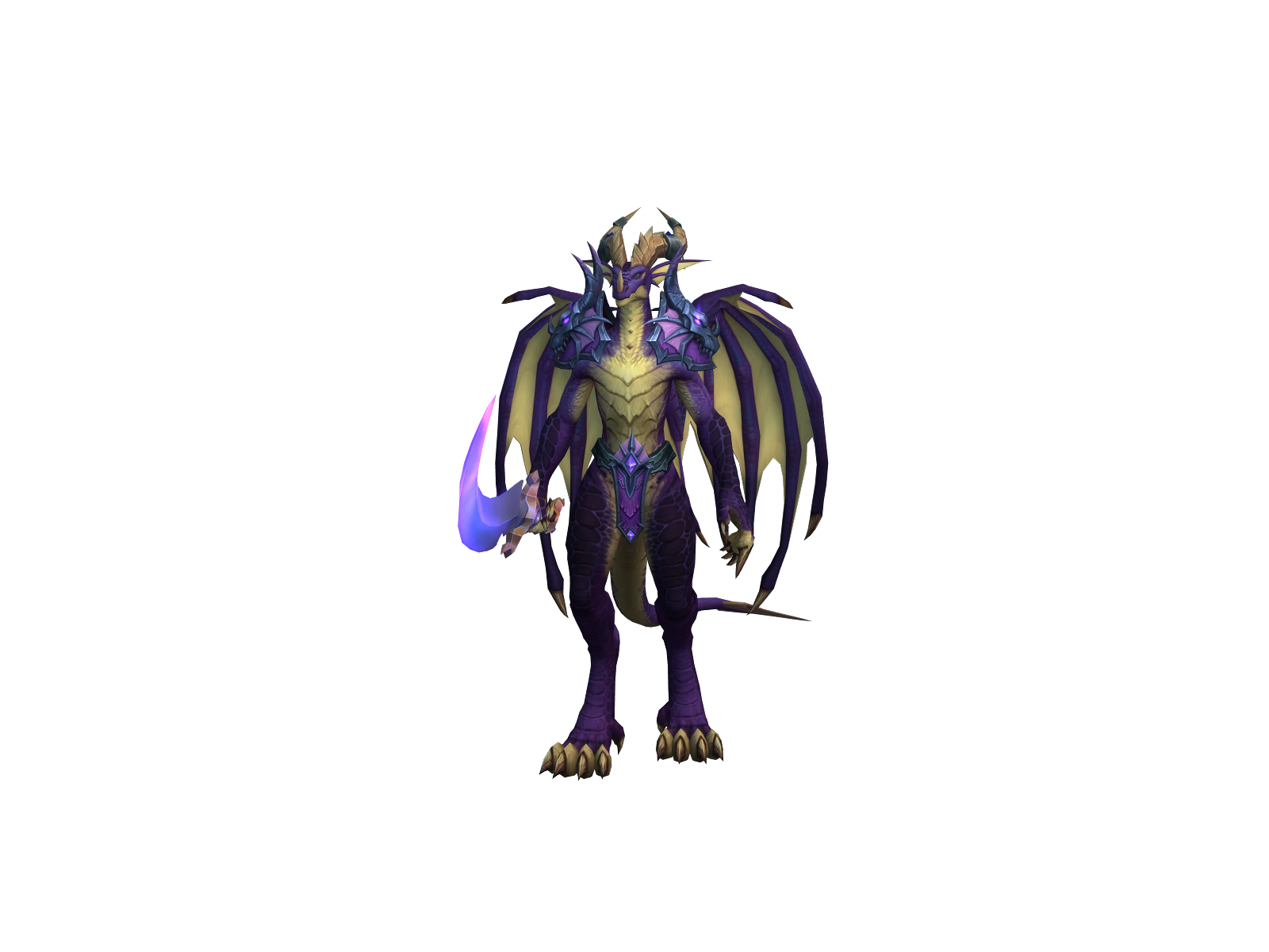 Noivern 3D character render