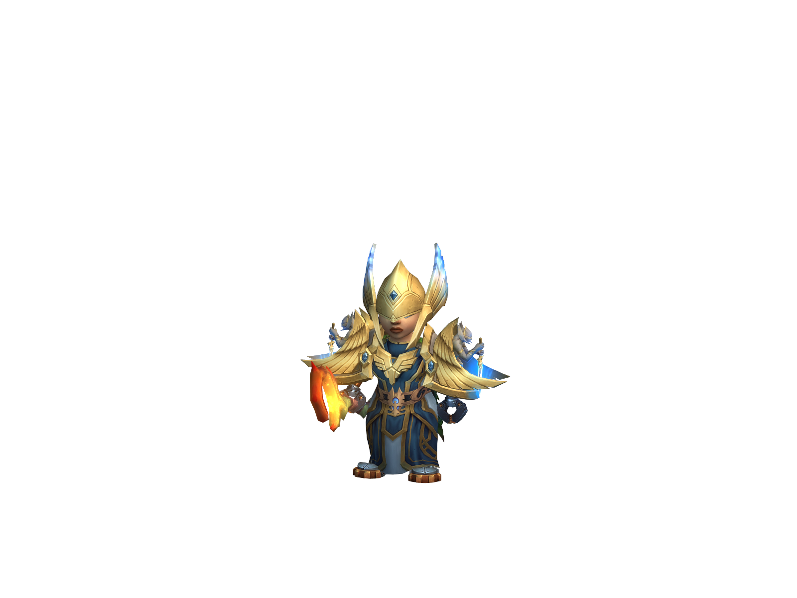 Nayc 3D character render