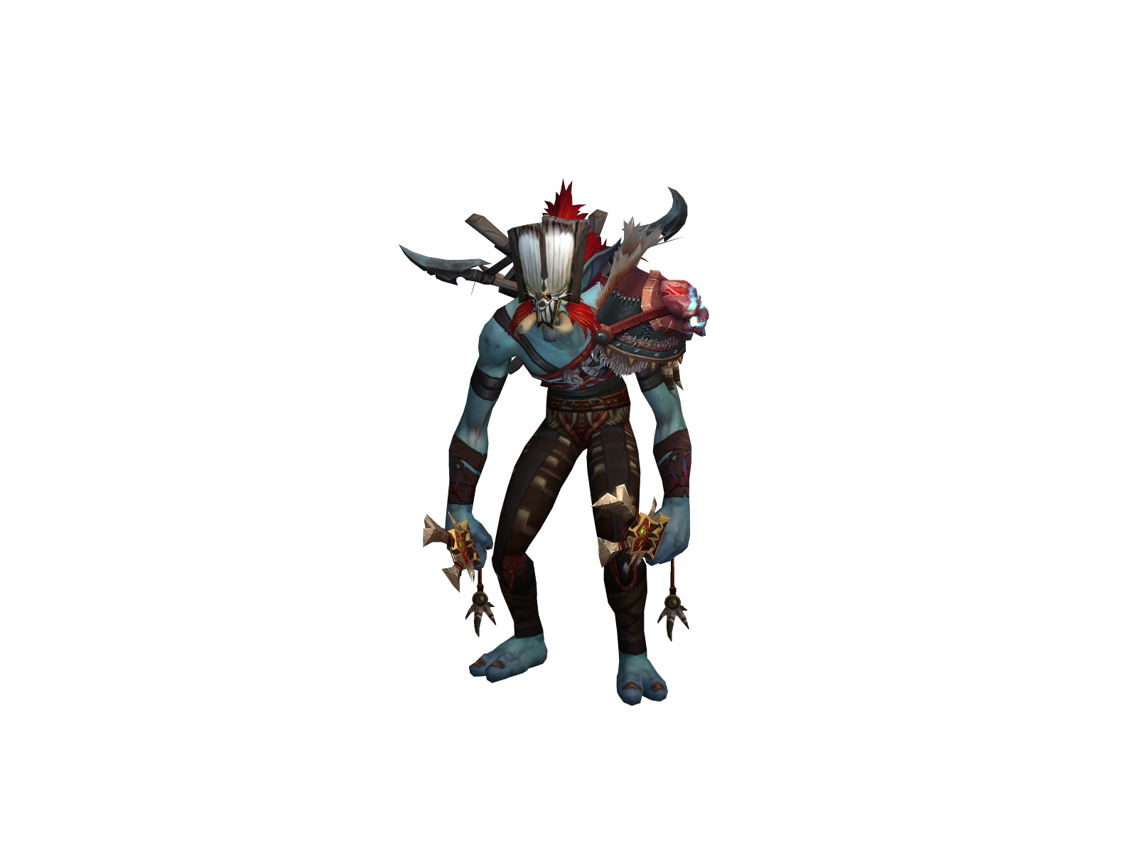 Nazskull 3D character render