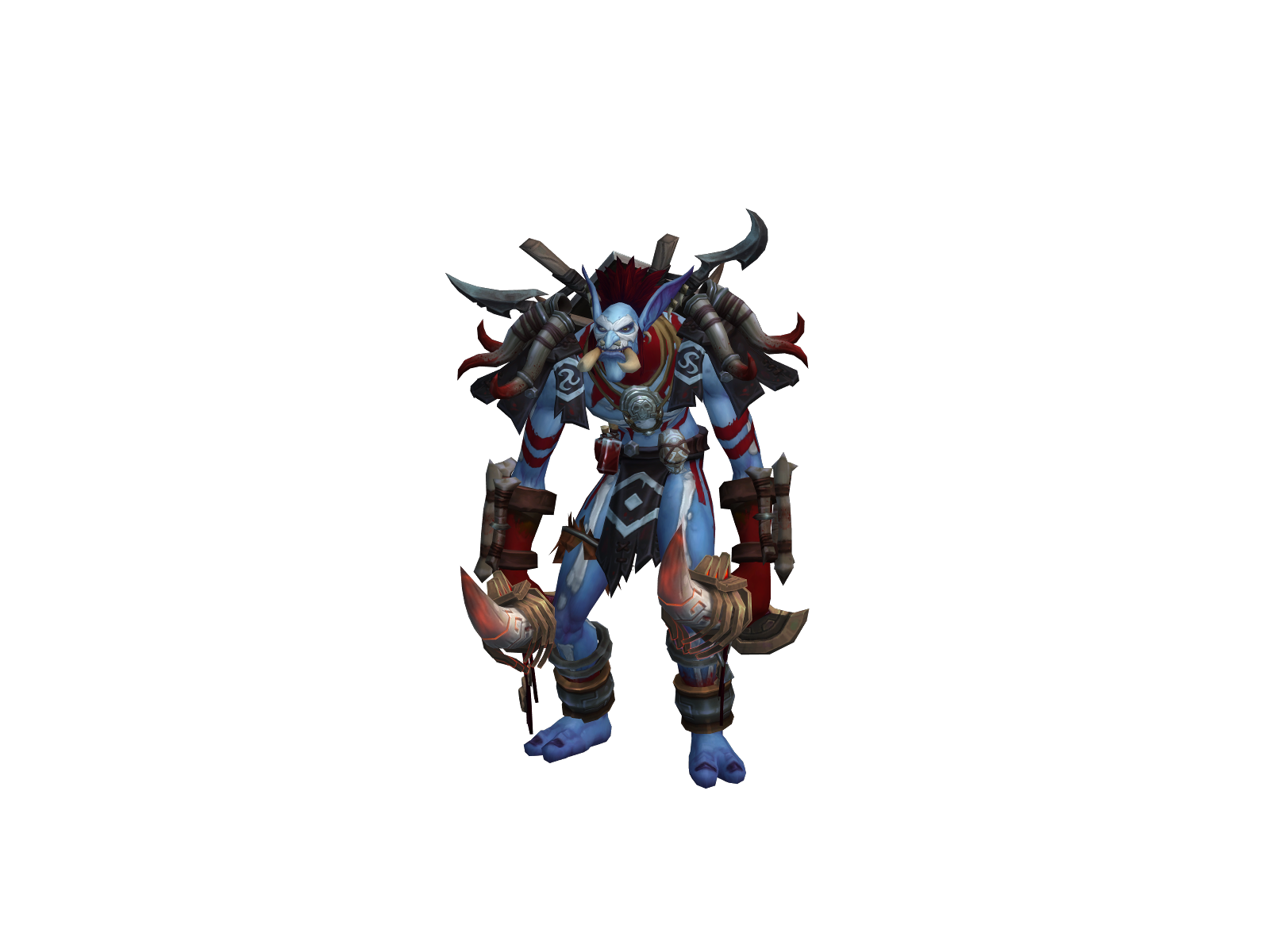 Tzemki 3D character render