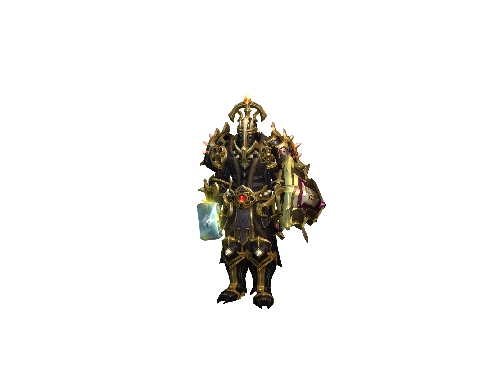 Ghillian 3D character render