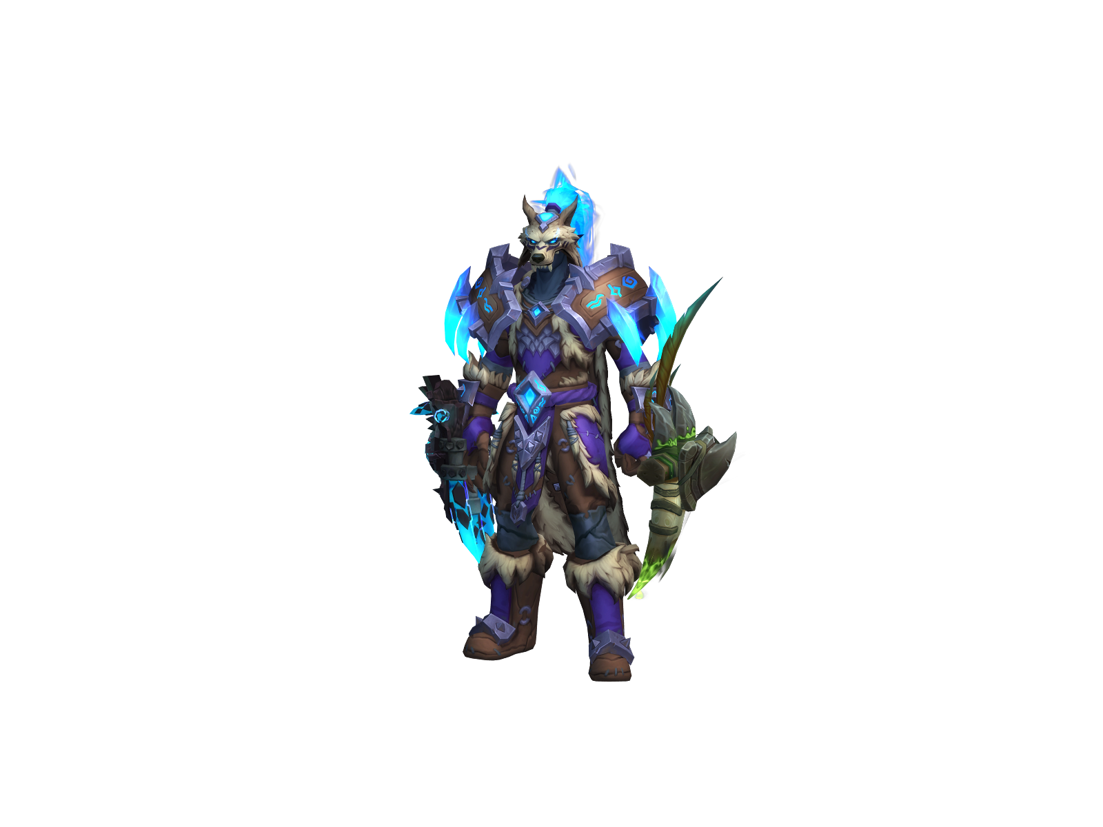 Rashuv 3D character render
