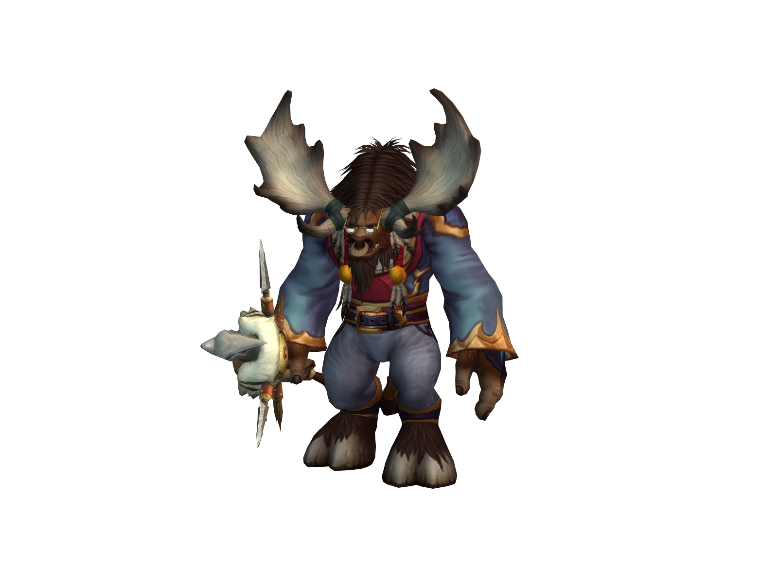 Dragtan 3D character render