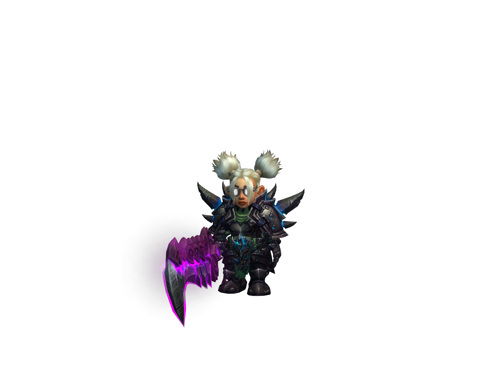 Shaggershour 3D character render