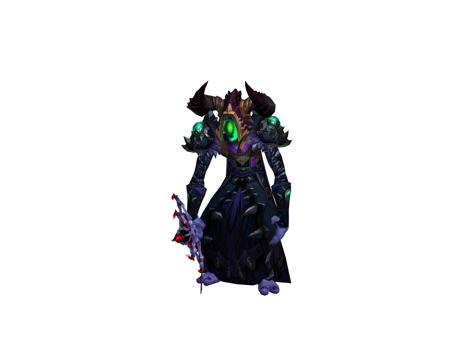 Lockoff 3D character render