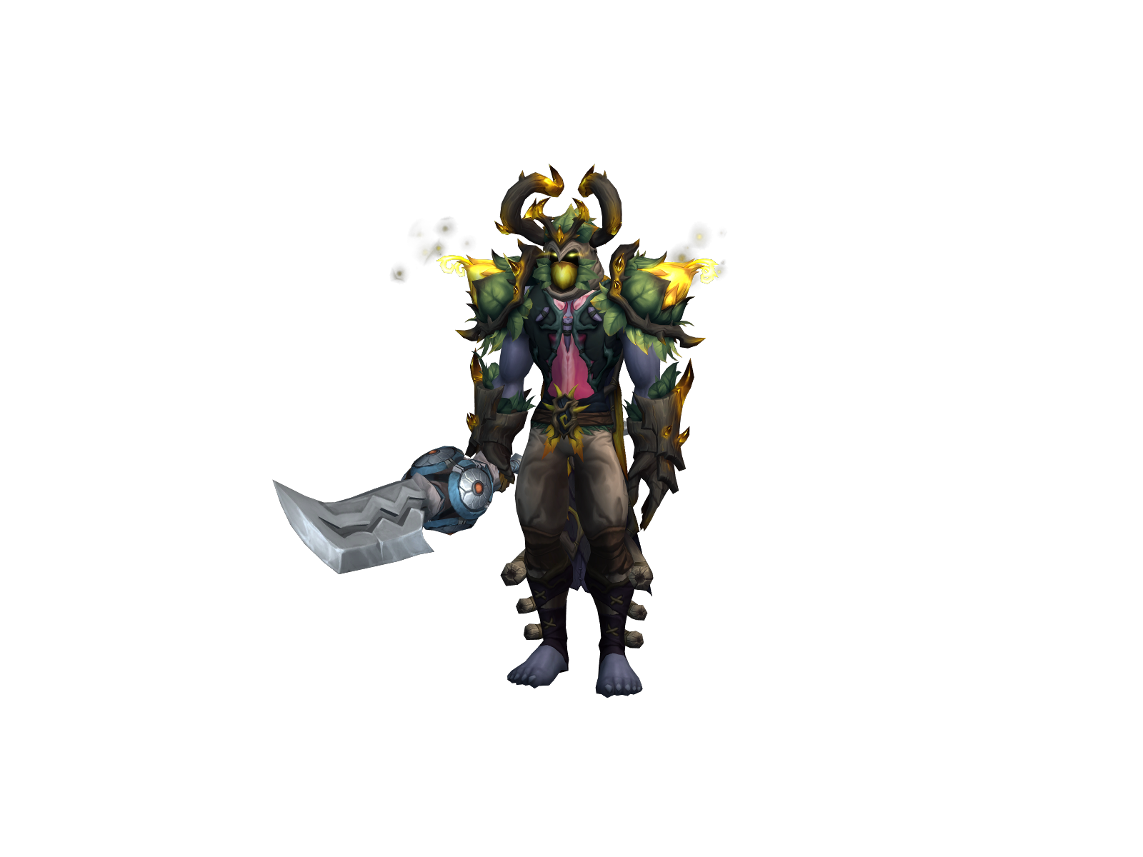 Prodruid 3D character render