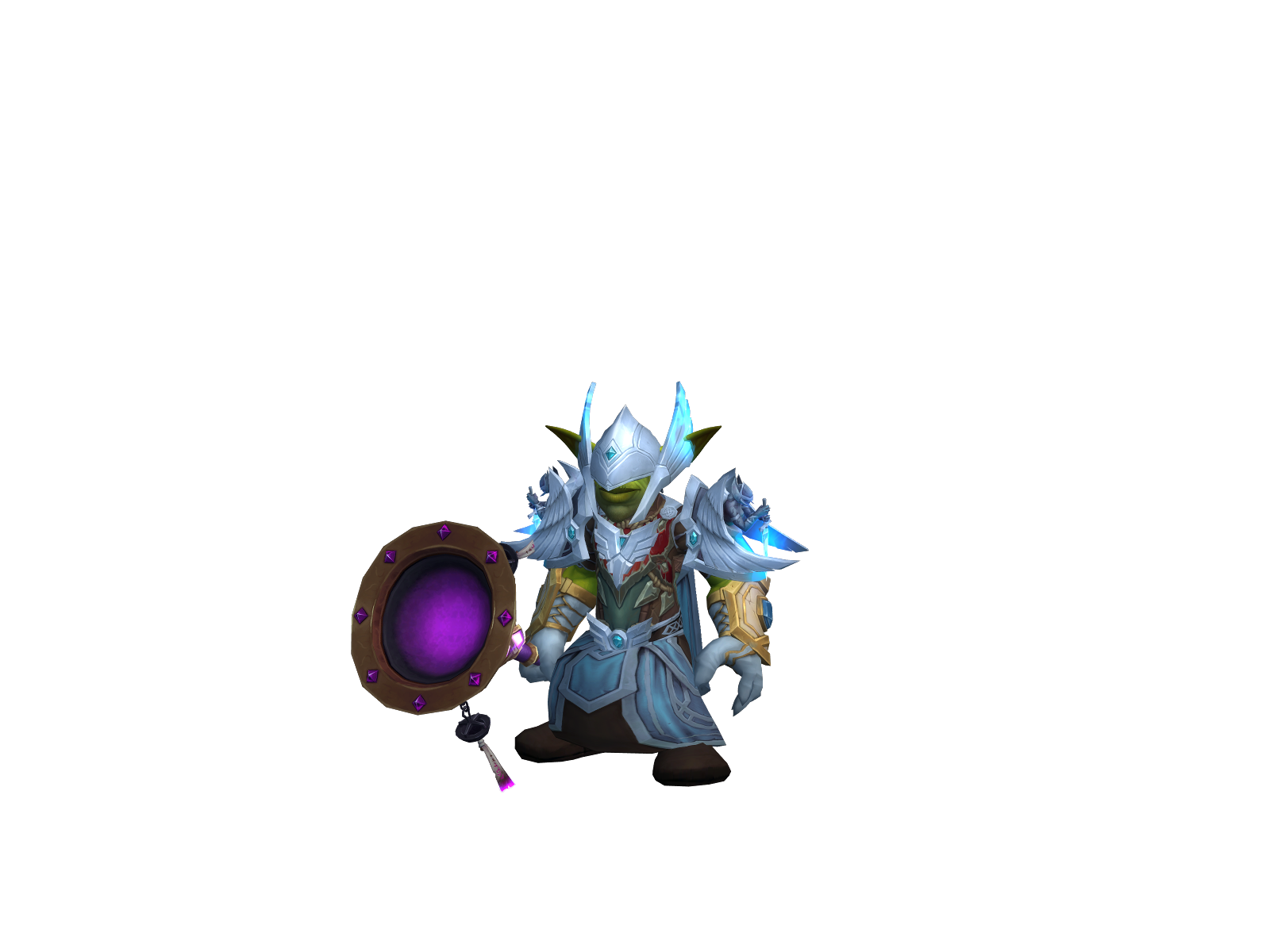 Corupt 3D character render