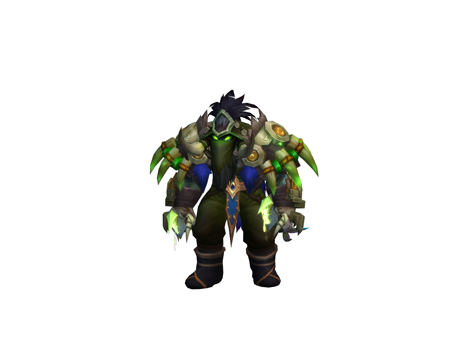 Toxicblade 3D character render
