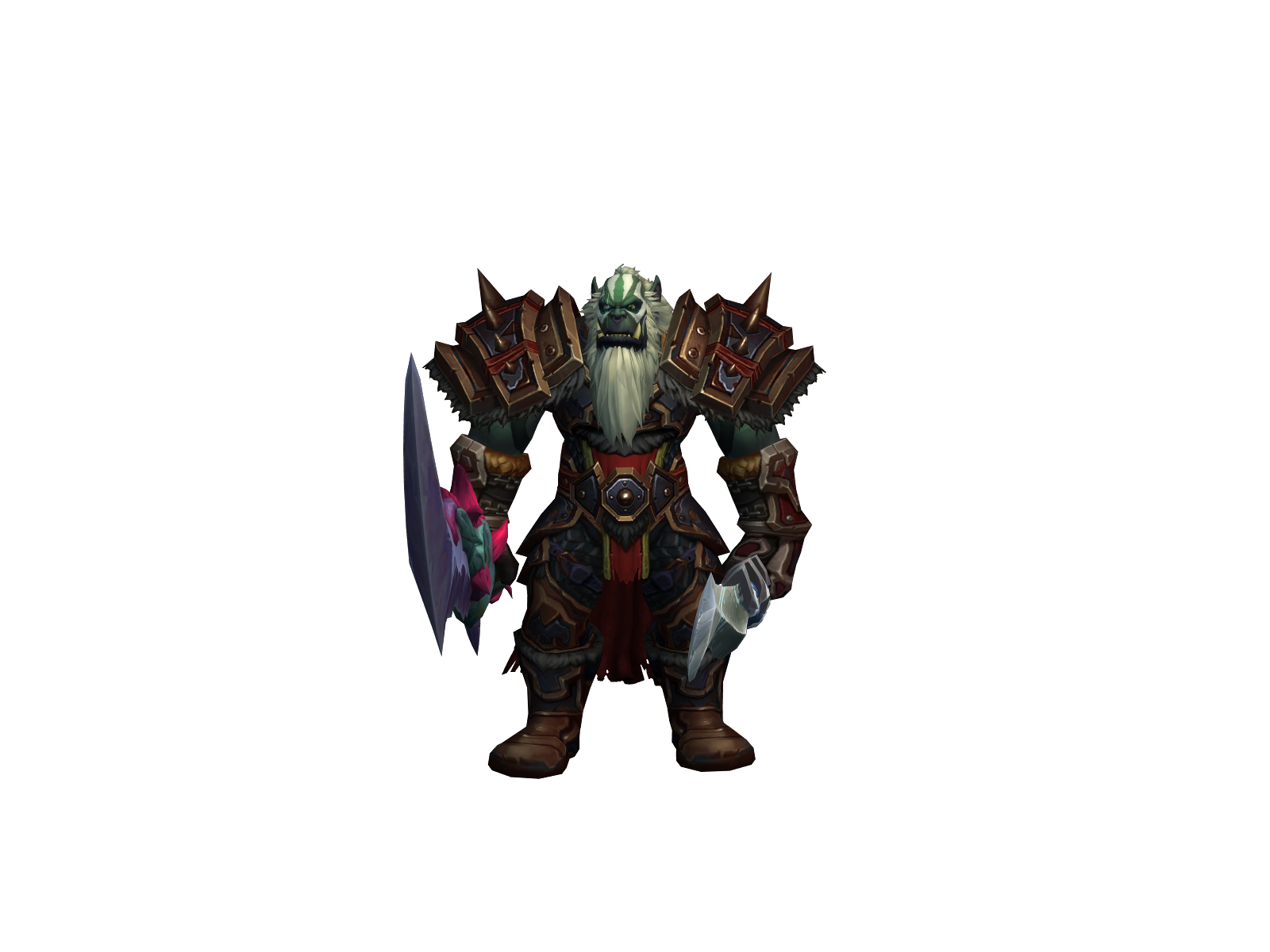 Gorvaxx 3D character render