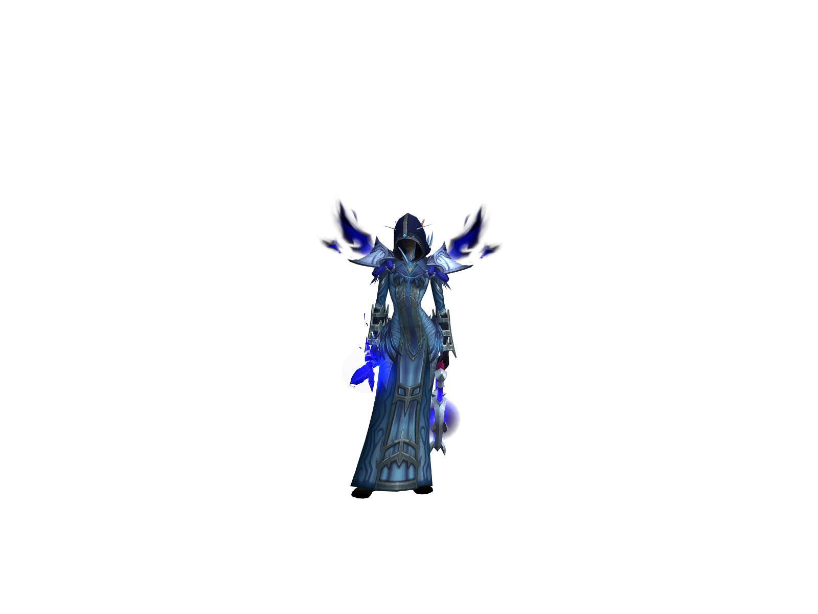 Blessedone 3D character render