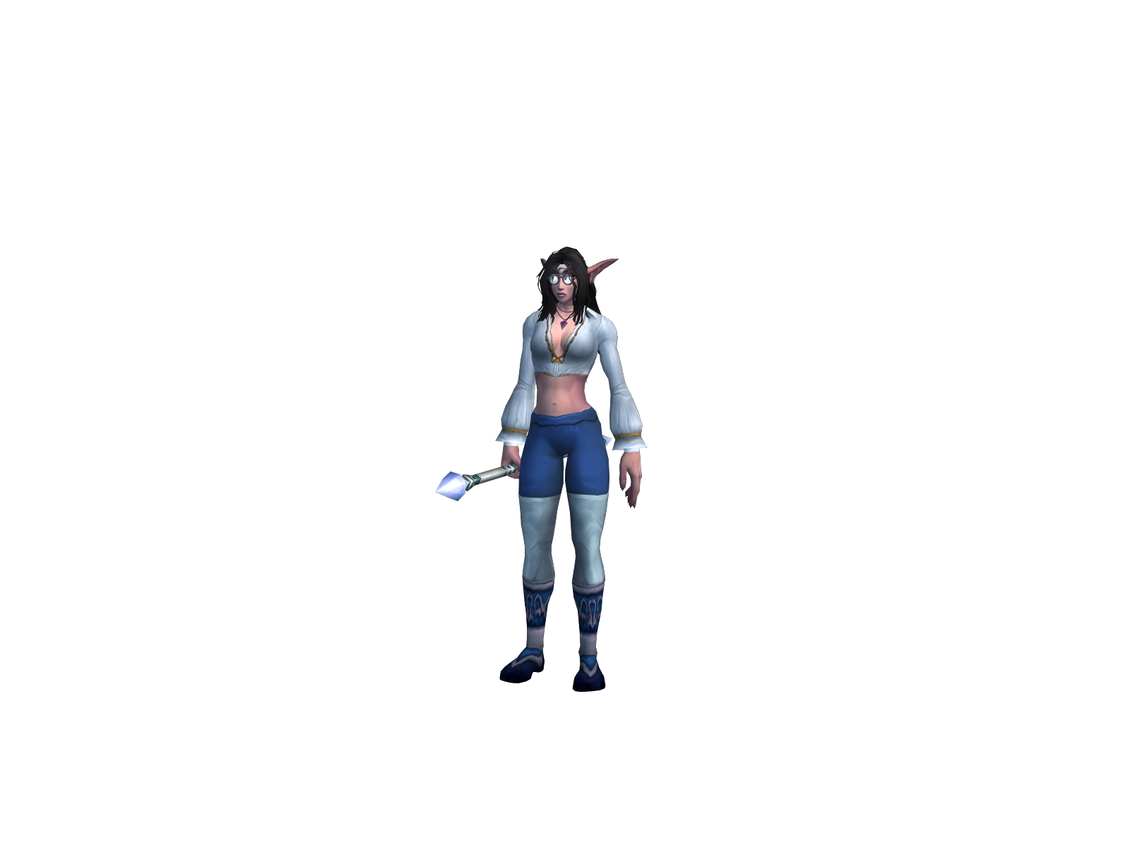 Nanabred 3D character render