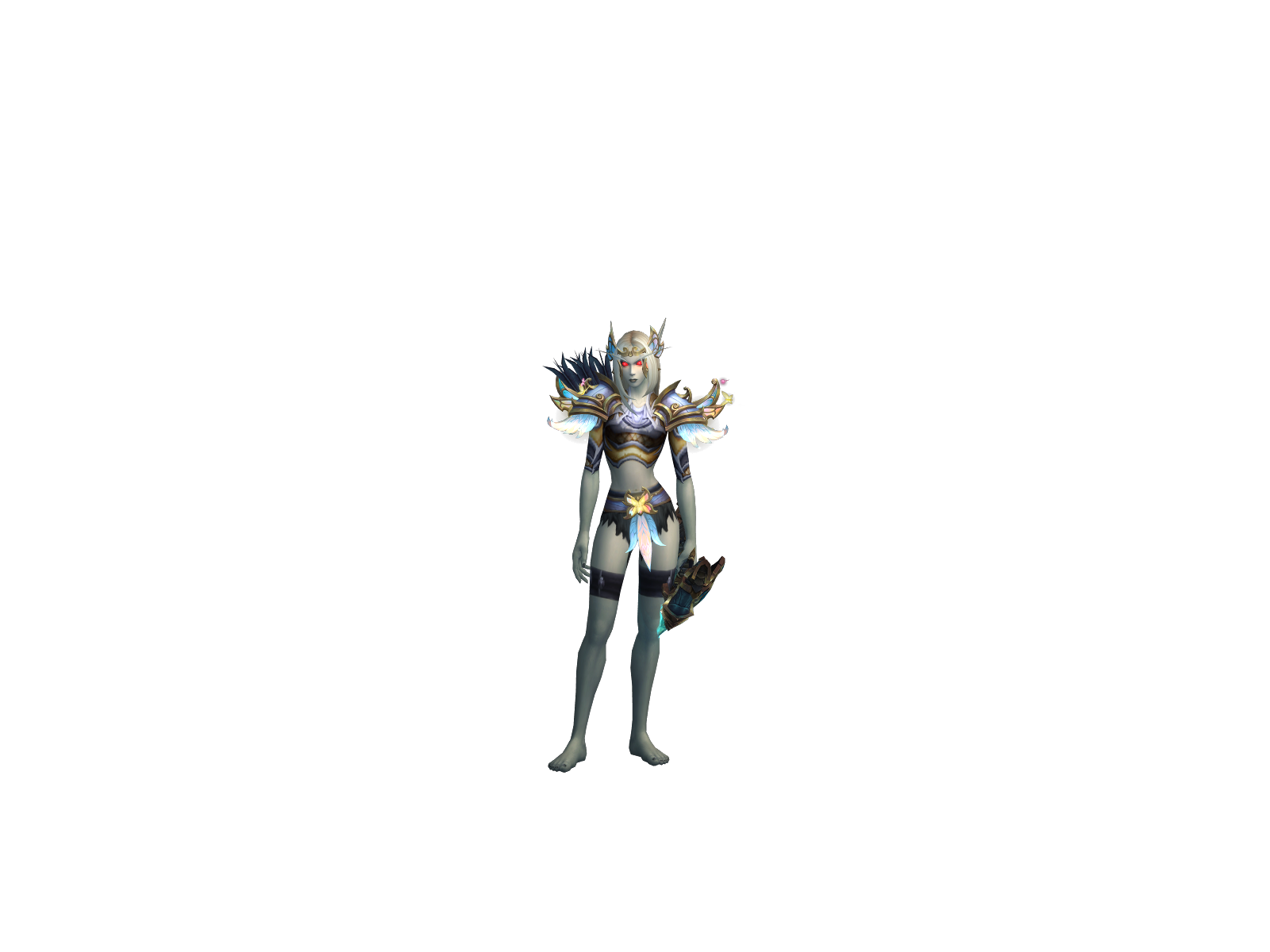 Evony 3D character render