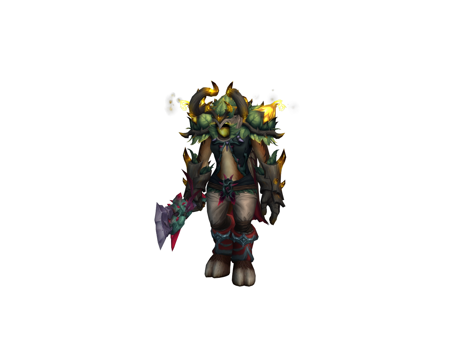 Serala 3D character render