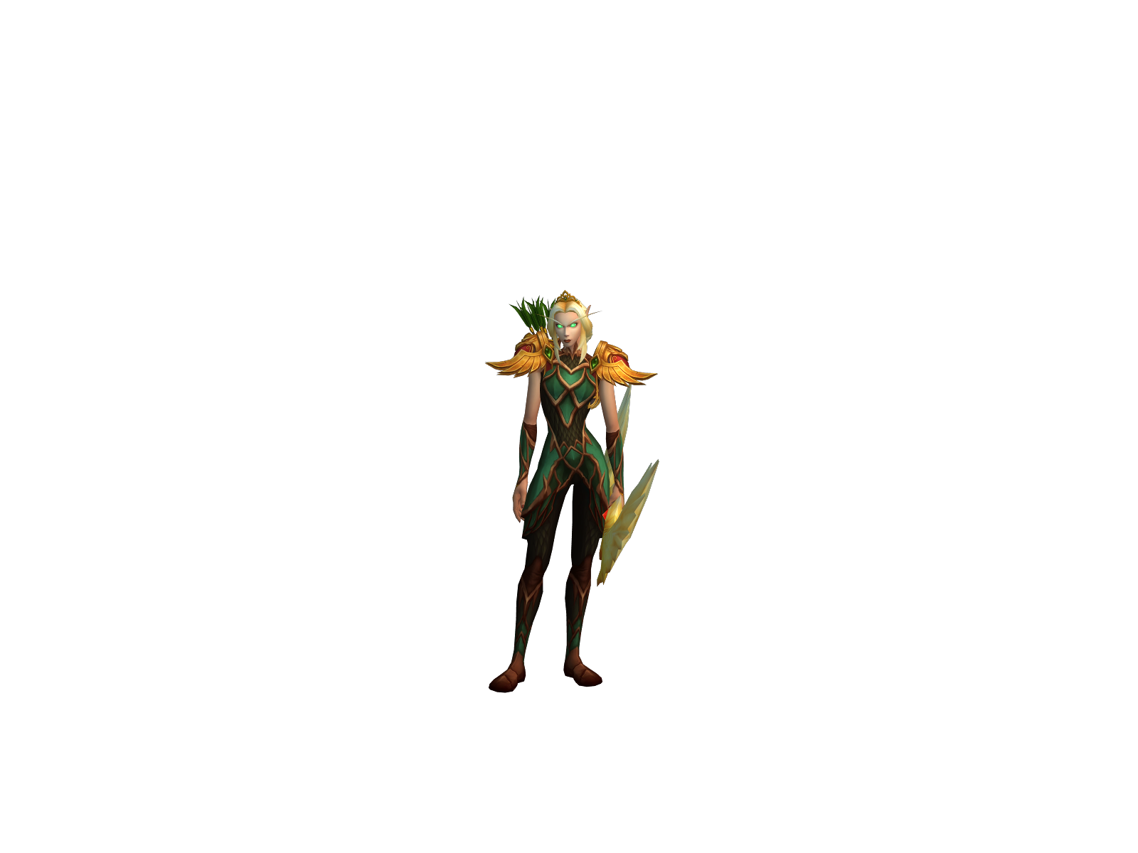 Tinkerbow 3D character render