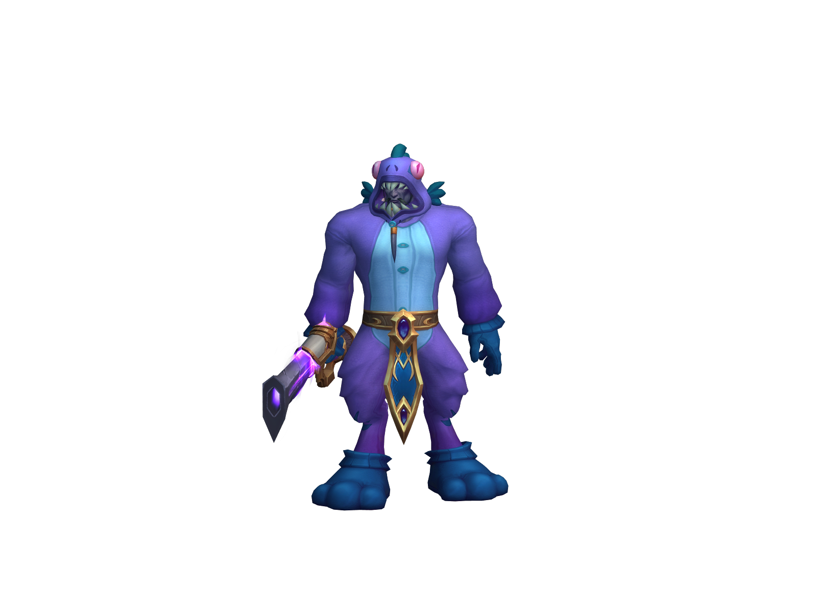 Kakachi 3D character render